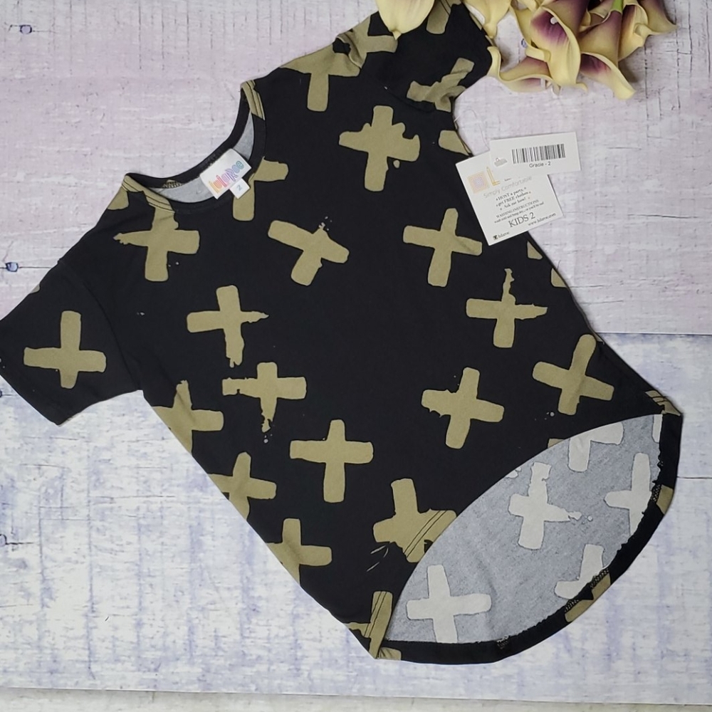 NWT LuLaRoe Kids Gracie Top